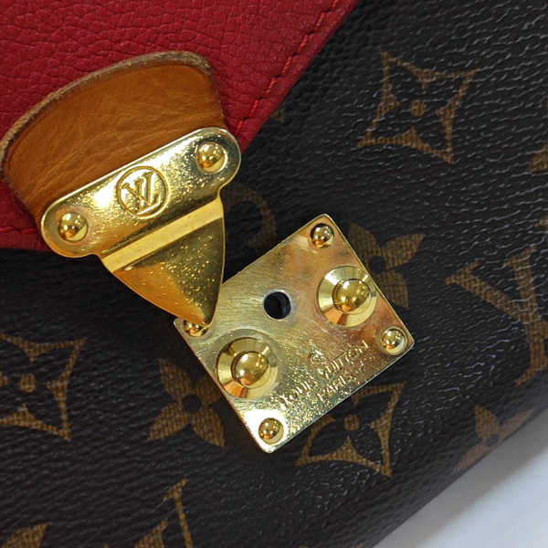 Authenticated pre-owned  Pallas Monogram Coated Canvas Brown - Shoulder Bag at Looply