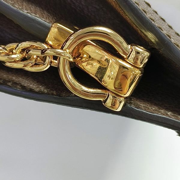 Authenticated pre-owned  Ophidia Small Monogram Coated Canvas Beige - Shoulder Bag at Looply