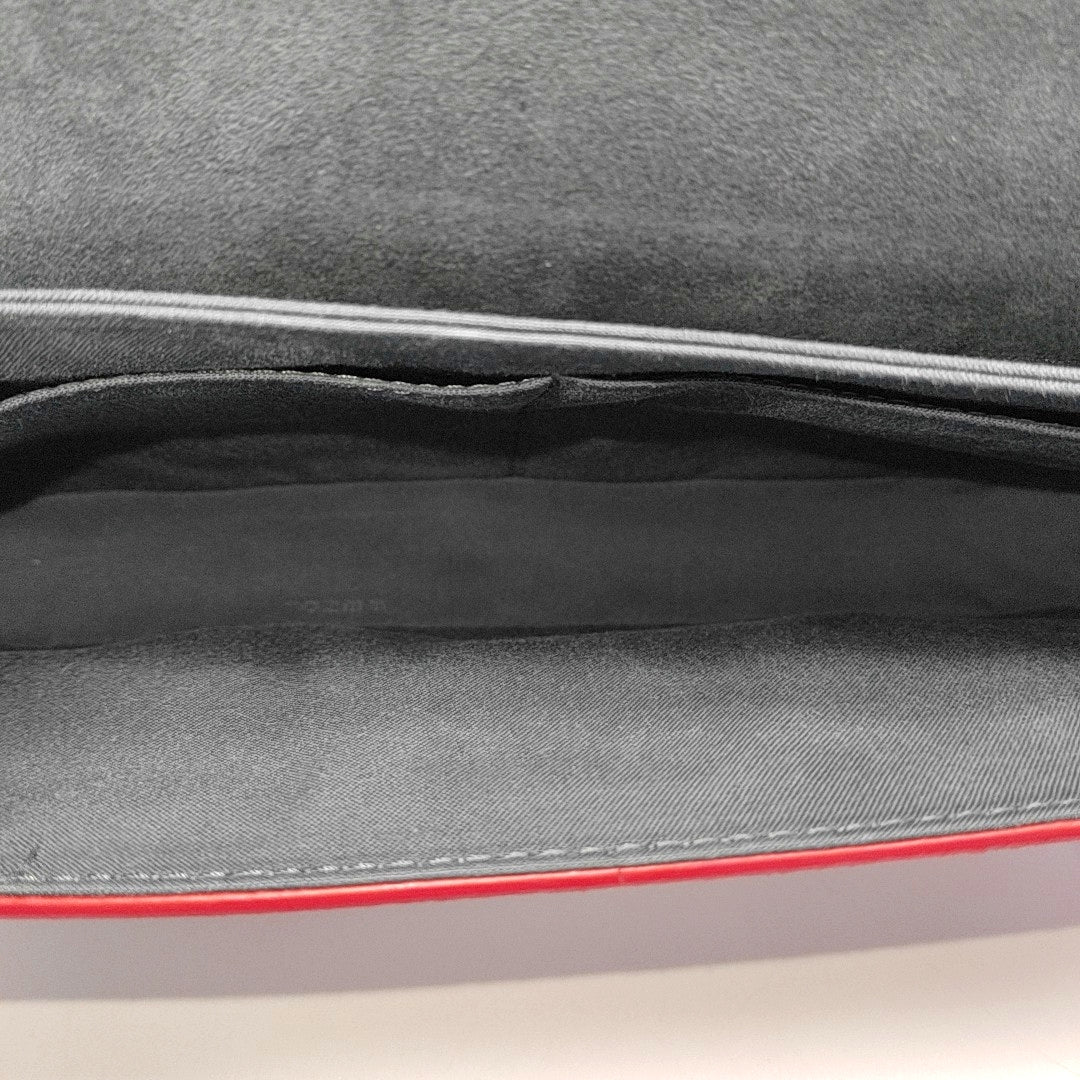 Calfskin Top Handle Bag Red