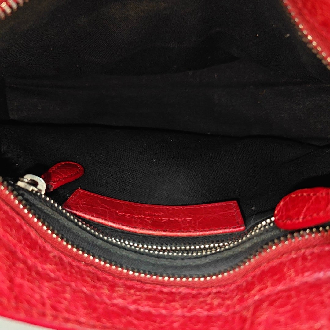 Classic City Mini Lambskin Red