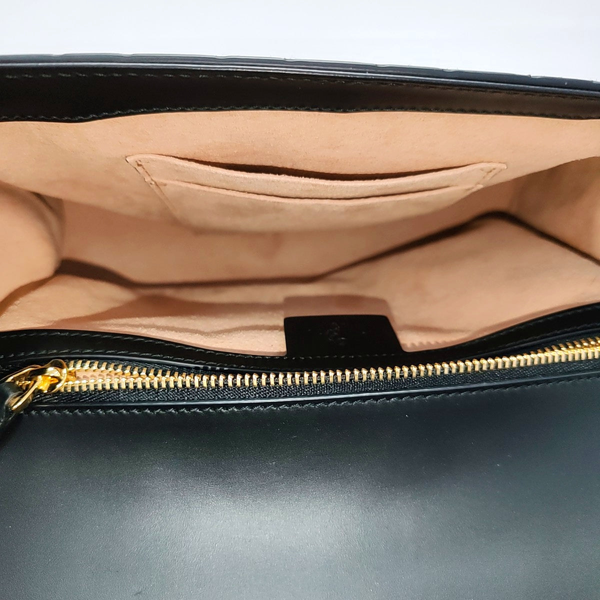 Authenticated pre-owned  Padlock Small Monogram Calfskin Black - Shoulder Bag at Looply
