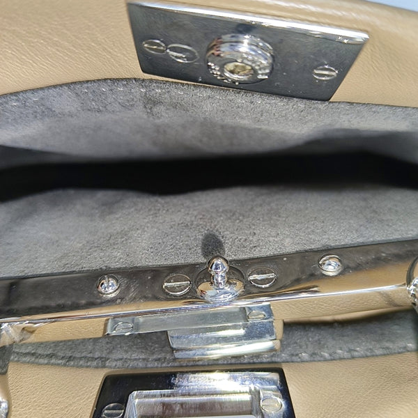 Authenticated pre-owned  Peekaboo Lambskin Beige - Shoulder Bag at Looply