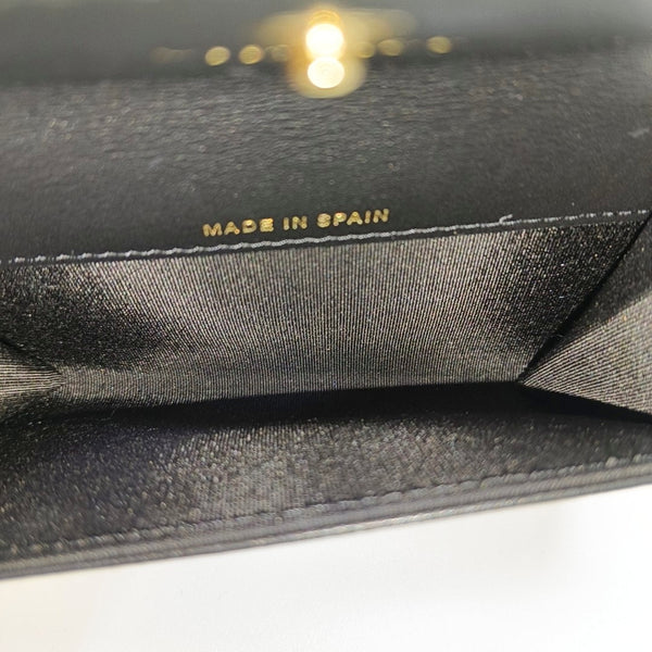 Authenticated pre-owned  Boy Chanel Quilted Lambskin Black Card Holder - Card Holder at Looply
