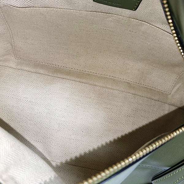 Authenticated pre-owned  Puzzle Hobo Calfskin Green - Top Handle Bag at Looply