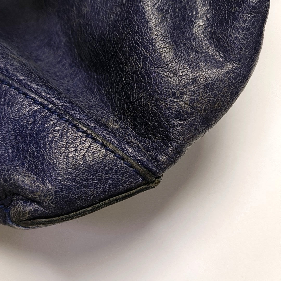 Authenticated pre-owned  Classic City Calfskin Blue - Shoulder Bag at Looply