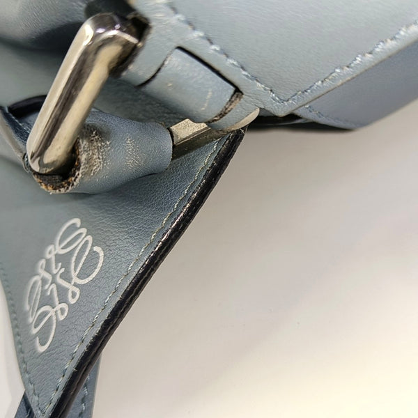 Authenticated pre-owned  Puzzle Small Calfskin Blue - Shoulder Bag at Looply