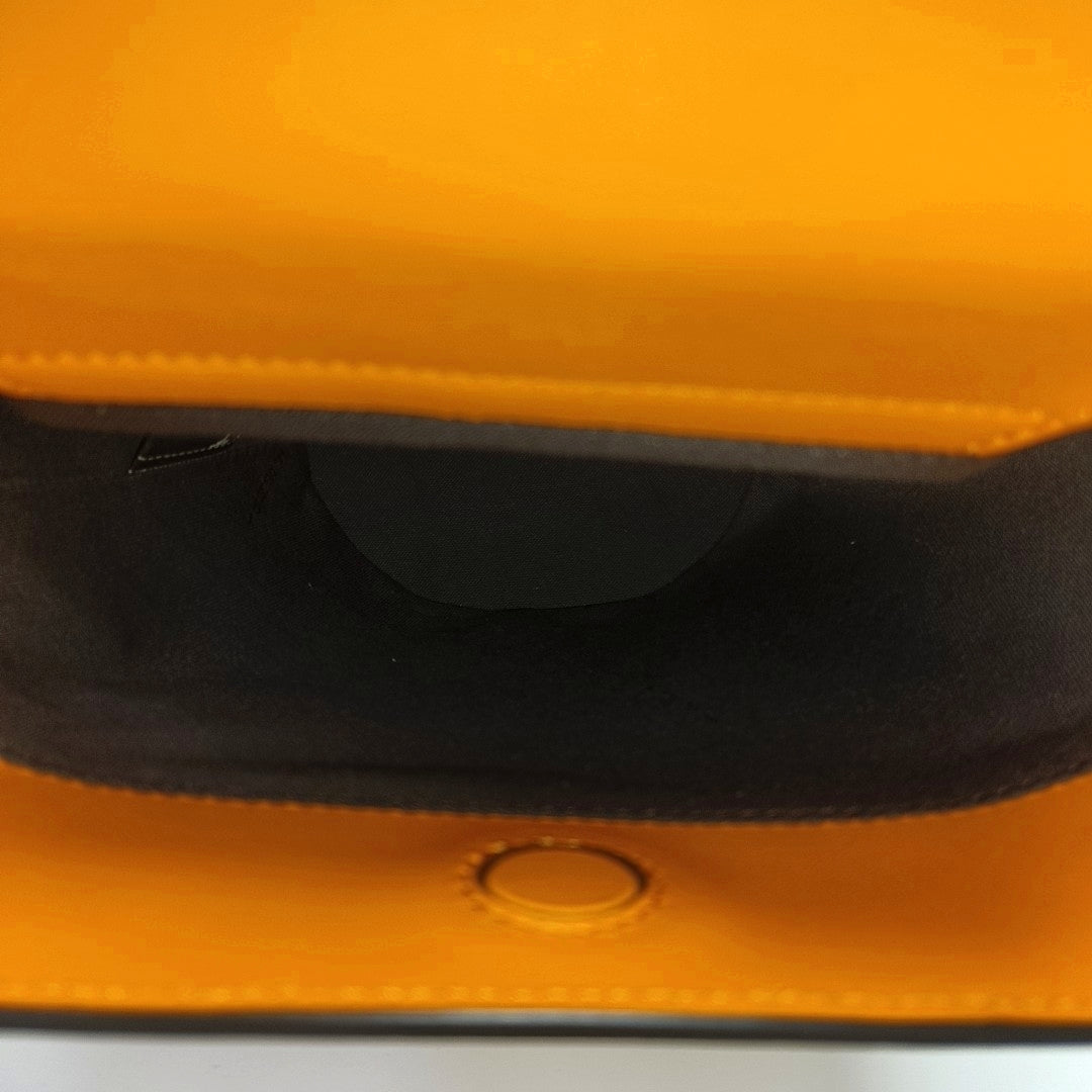 Calfskin Bucket Bag Orange