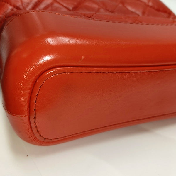 Authenticated pre-owned  Gabrielle Small Quilted Calfskin Red - Shoulder Bag at Looply