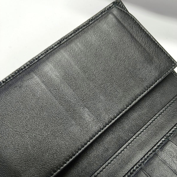 Authenticated pre-owned  Microguccissima Monogram Calfskin Black Wallet - Wallet at Looply
