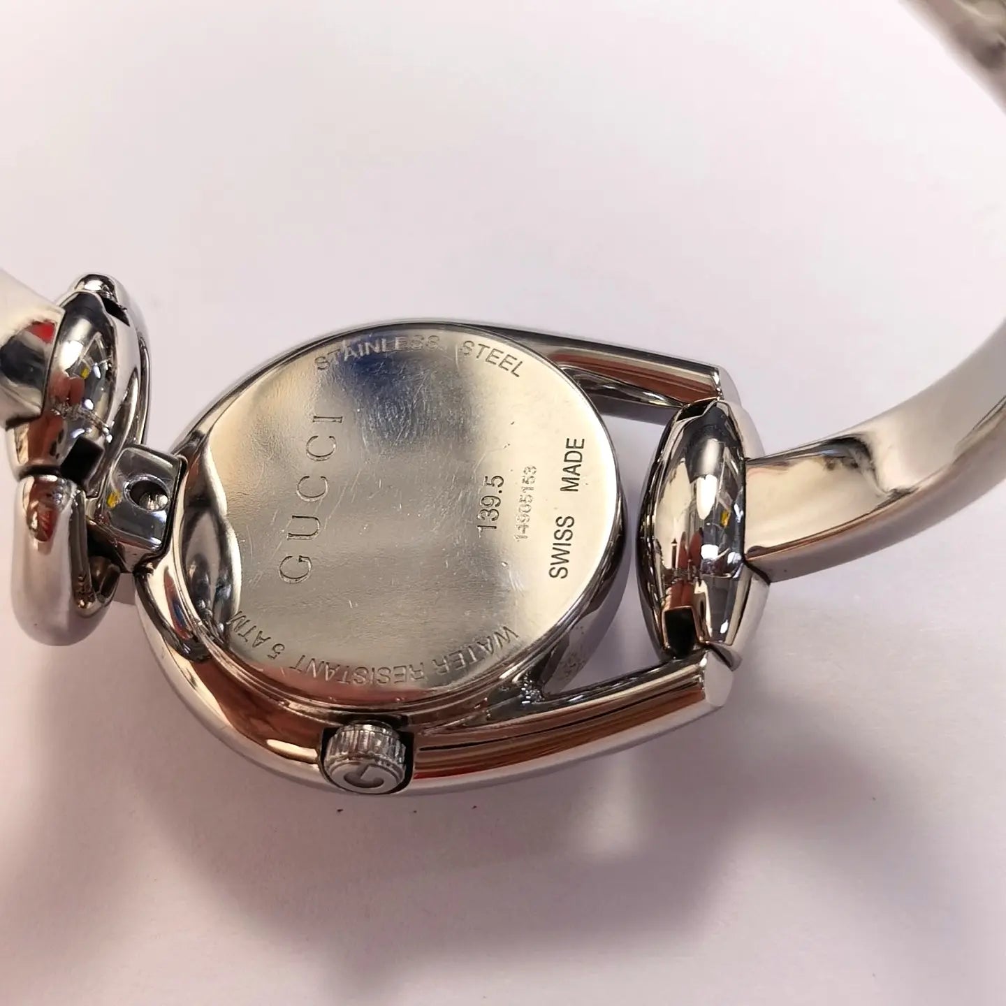 Horsebit 28mm White Quartz Watch