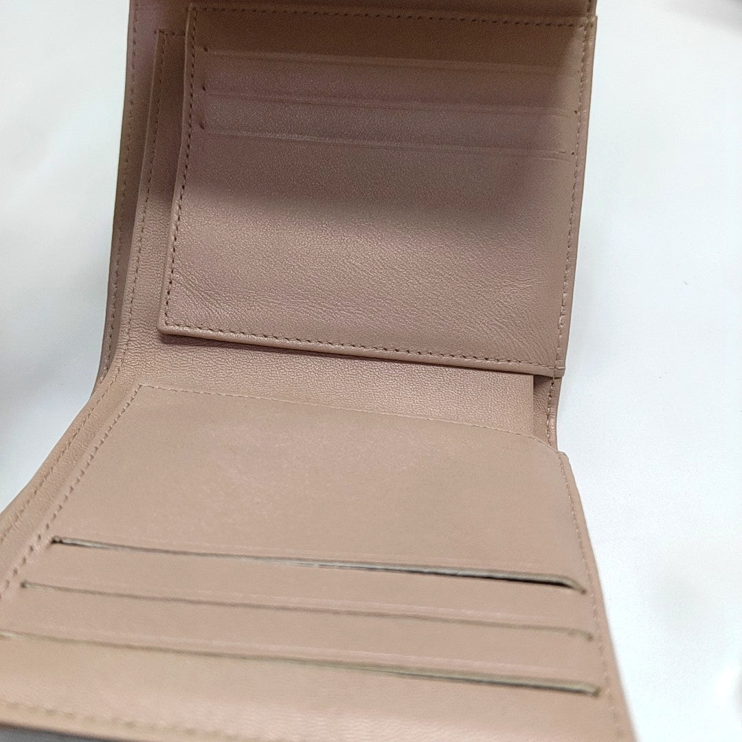Authenticated pre-owned  Boy Chanel Quilted Patent Leather Pink Wallet - Wallet at Looply
