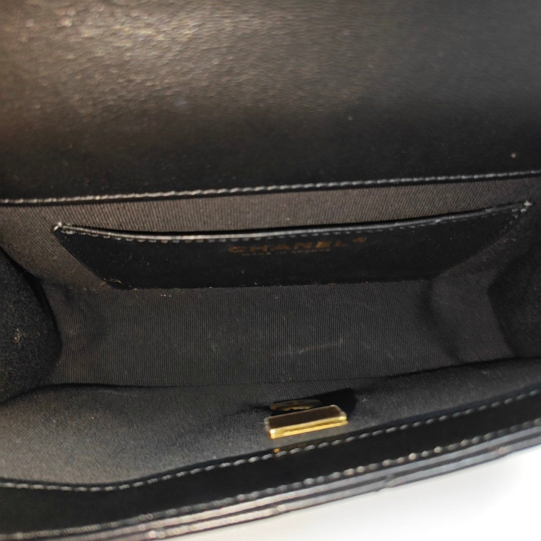 Quilted Lambskin Black