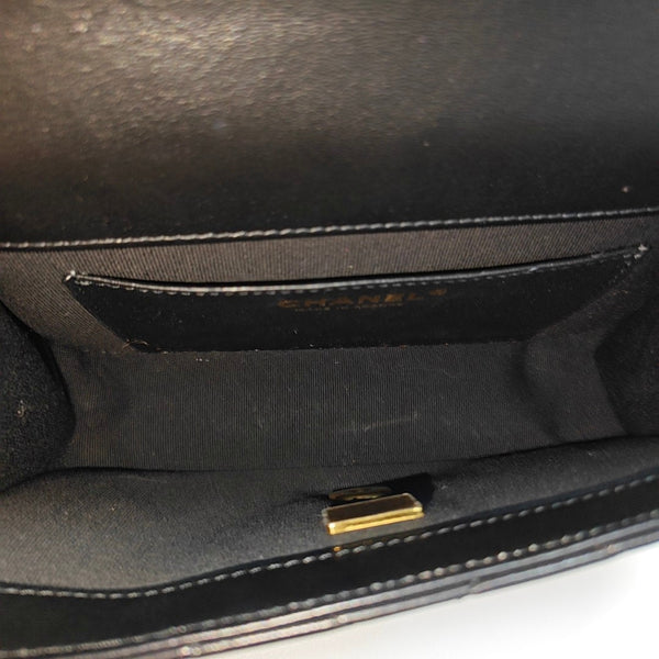 Quilted Lambskin Black