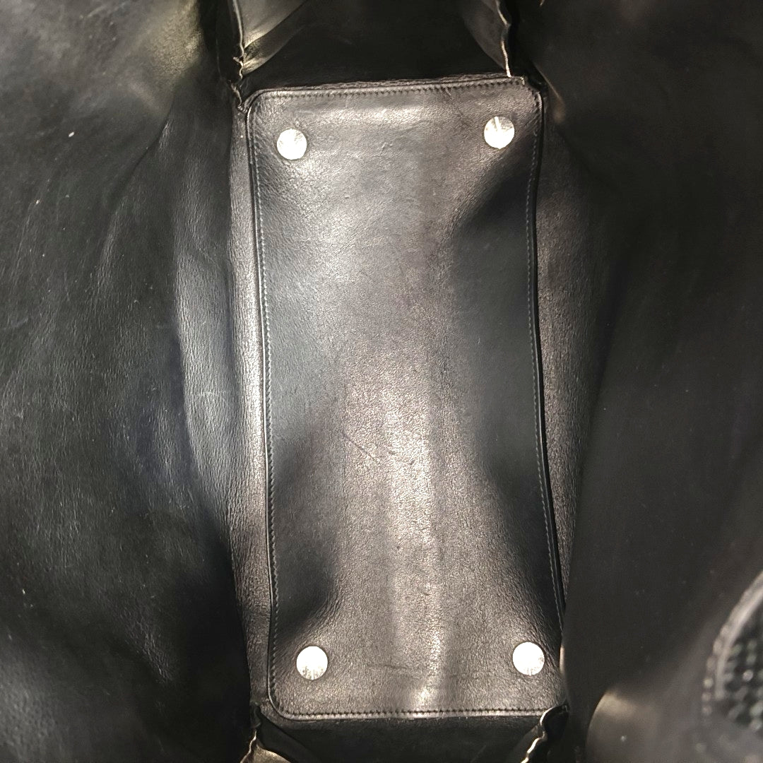 Christian Addict Calfskin Black