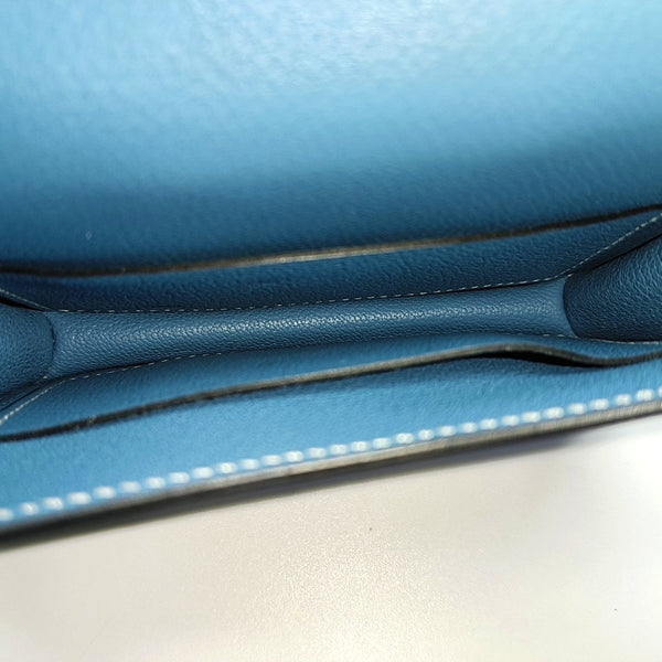 Authenticated pre-owned  Constance Slim Evercolor Blue Card Holder - Card Holder at Looply