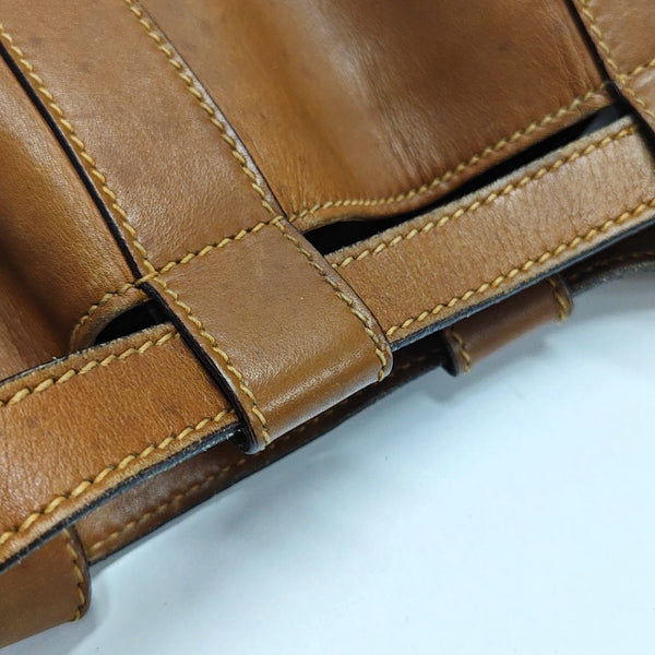Authenticated pre-owned  Ophidia Calfskin Brown - Backpack at Looply