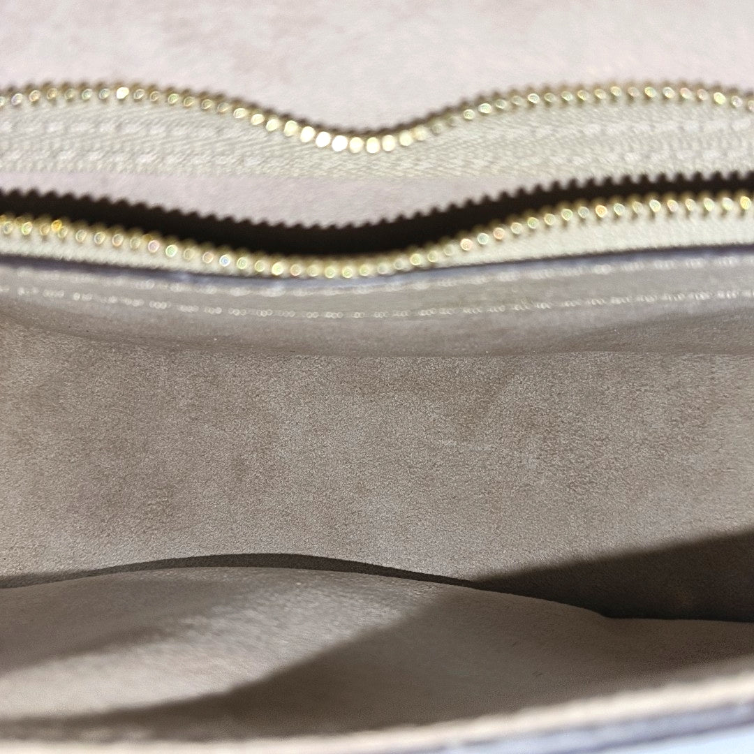 DIANE Monogram Calfskin Gray