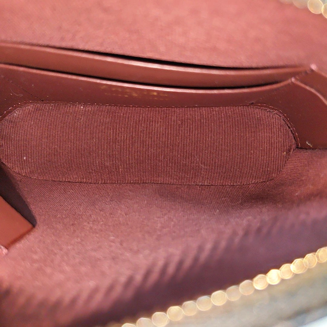 Quilted Grained Calfskin Black