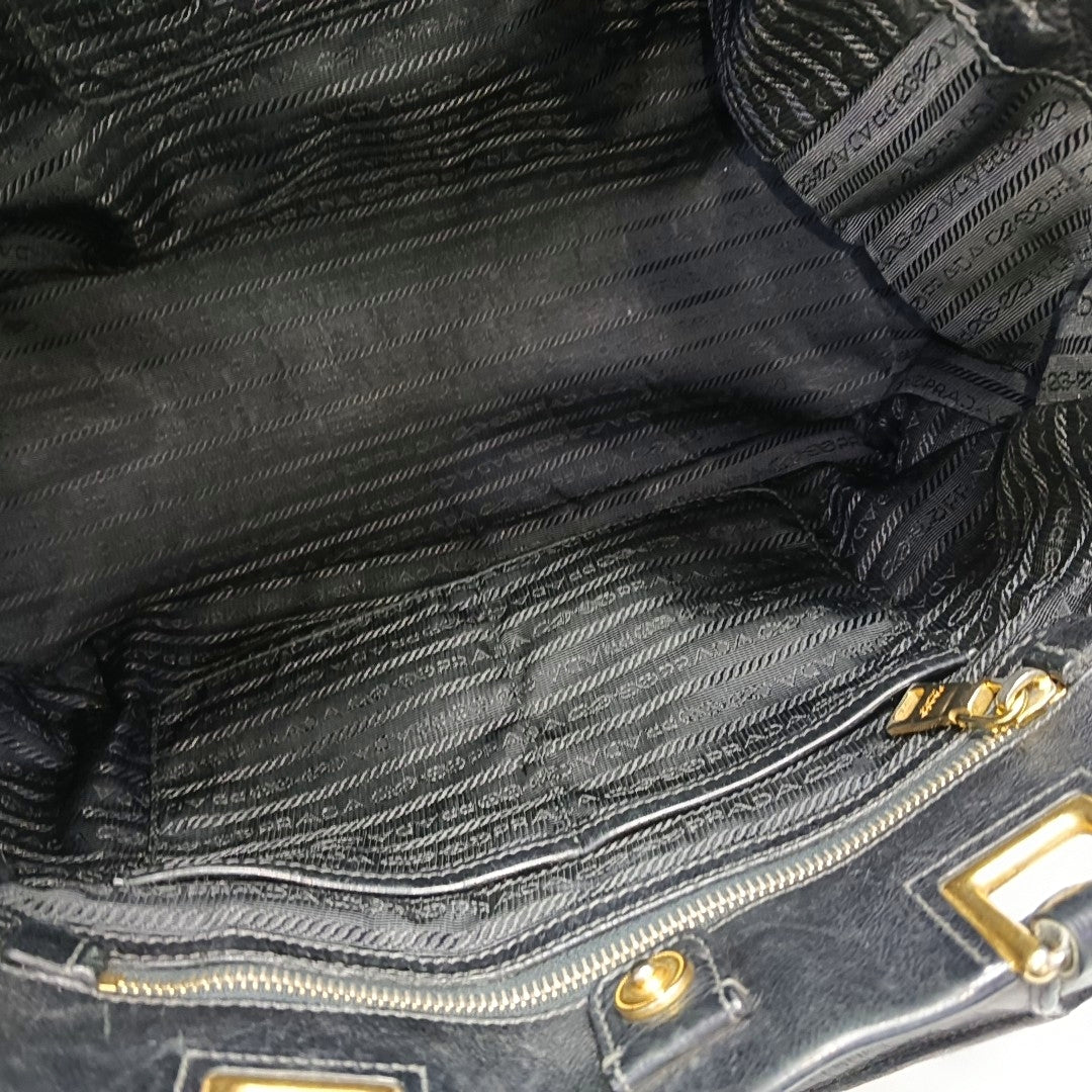 Calfskin Tote Bag Black