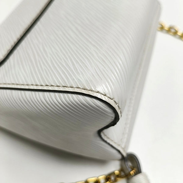 Authenticated pre-owned  Twist PM Epi White - Shoulder Bag at Looply