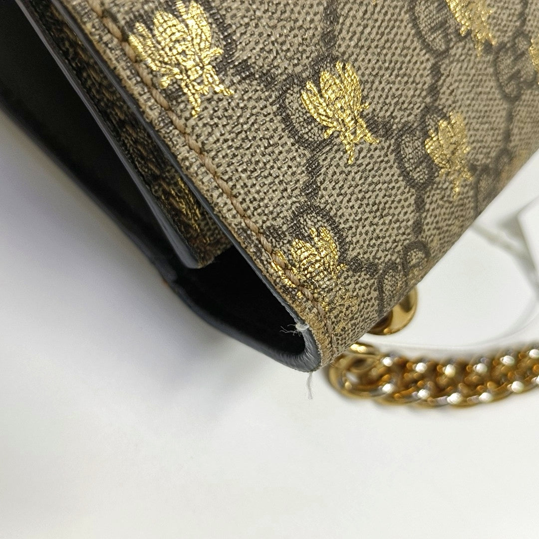 Authenticated pre-owned  Padlock Small Monogram Coated Canvas Beige - Shoulder Bag at Looply