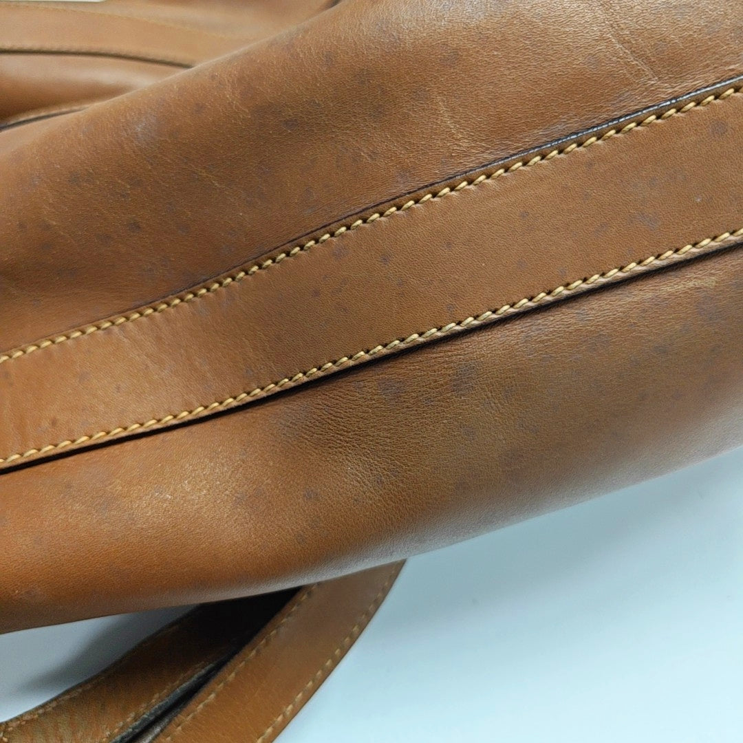 Authenticated pre-owned  Ophidia Calfskin Brown - Backpack at Looply
