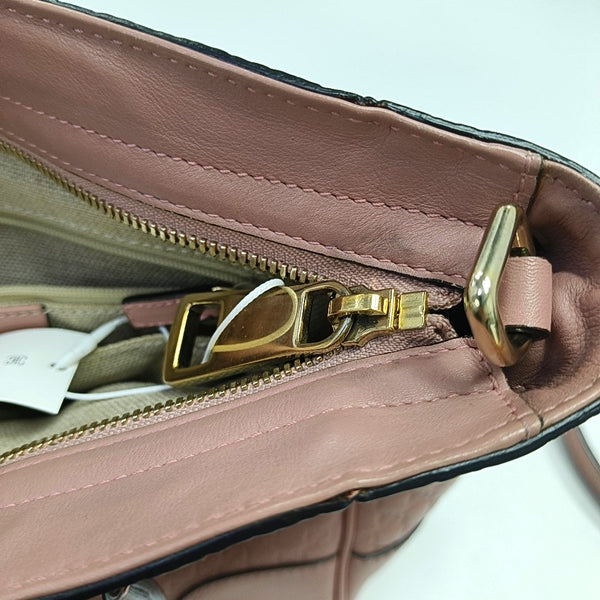 Authenticated pre-owned  Microguccissima Monogram Calfskin Pink - Crossbody Bag at Looply