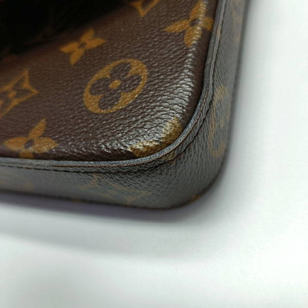 Authenticated pre-owned  Félicie Monogram Coated Canvas Brown - Crossbody Bag at Looply