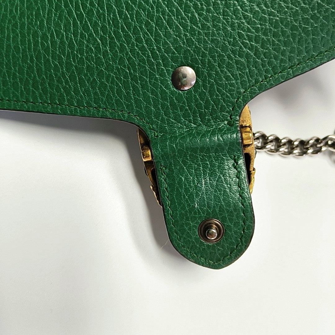 Authenticated pre-owned  Dionysus Mini Calfskin Green - Handbags at Looply