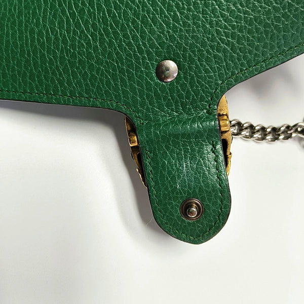 Authenticated pre-owned  Dionysus Mini Calfskin Green - Handbags at Looply