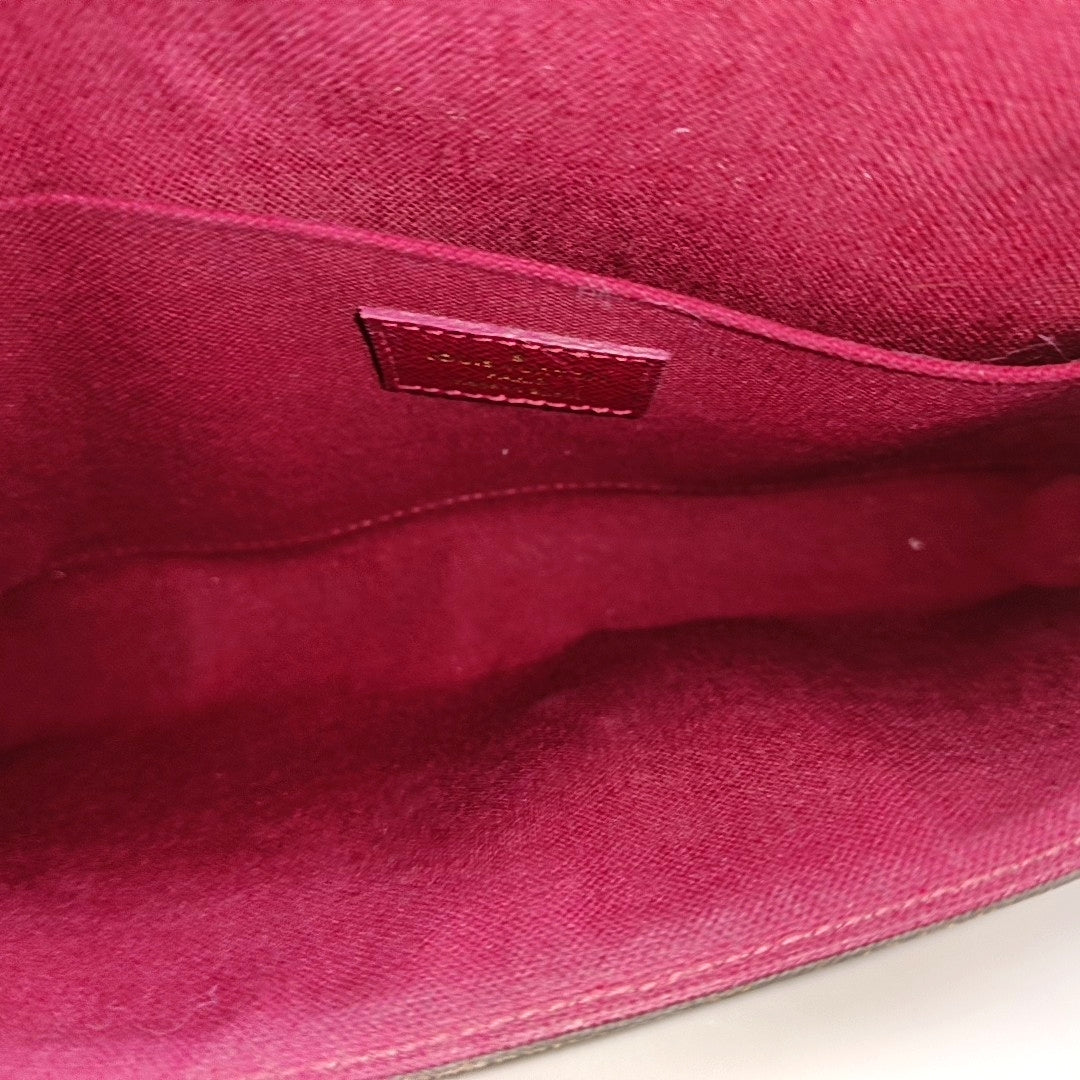 Authenticated pre-owned  Félicie Monogram Coated Canvas Brown - Shoulder Bag at Looply