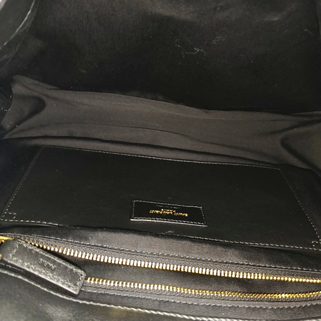 JAMIE 4.3 Medium Quilted Lambskin Black