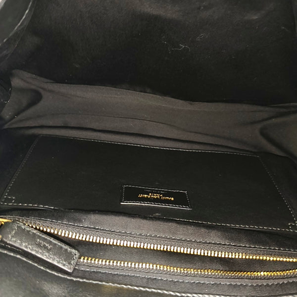 JAMIE 4.3 Medium Quilted Lambskin Black