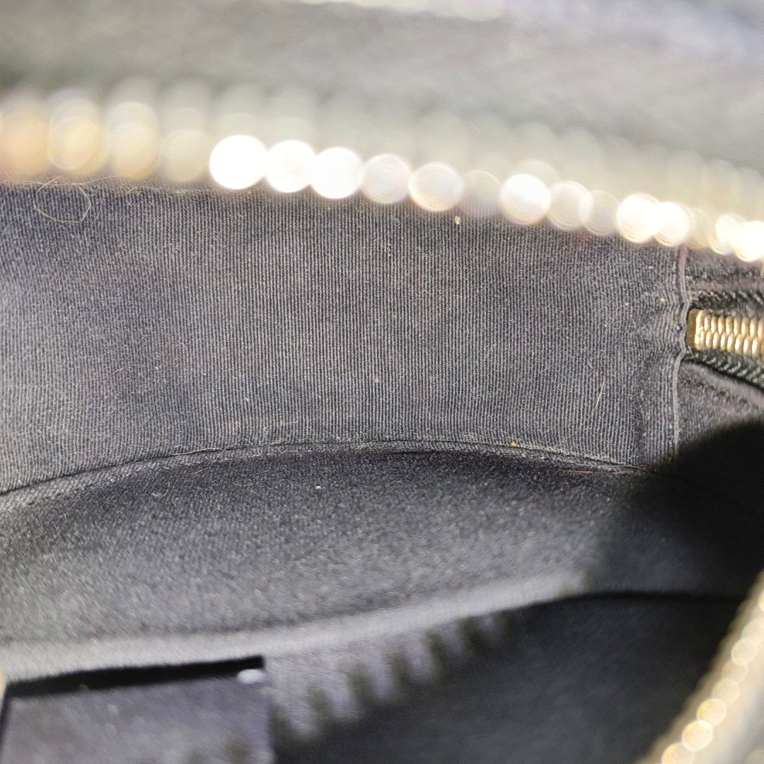 Quilted Grained Calfskin Black