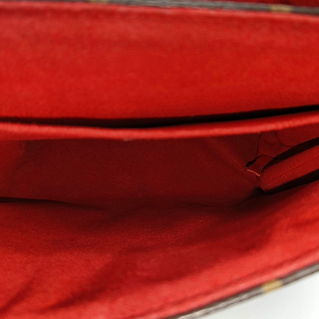 Authenticated pre-owned  Locky BB Monogram Coated Canvas Red - Shoulder Bag at Looply