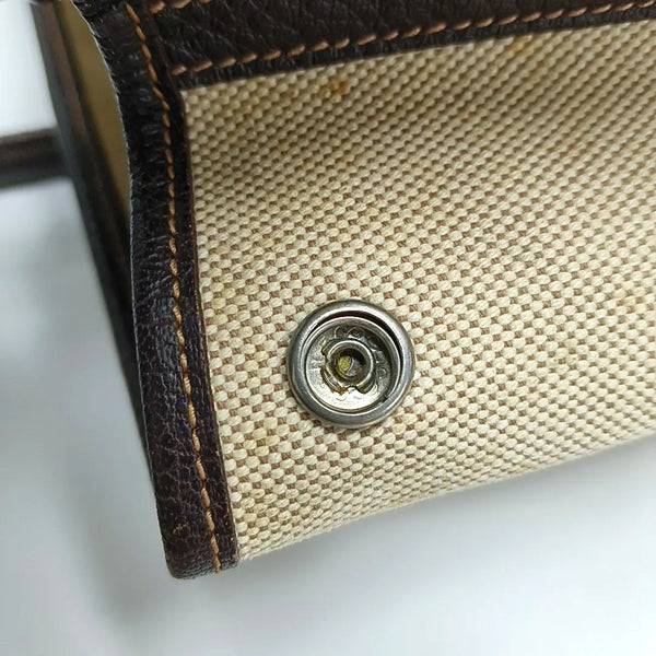 Authenticated pre-owned  Garden Party 36 Canvas Beige - Top Handle Bag at Looply