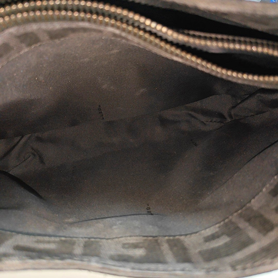 Canvas Top Handle Bag Black