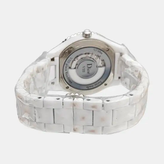 Dior Vill 34mm White Automatic Watch