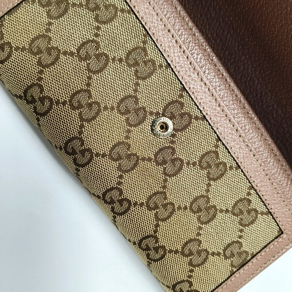 Authenticated pre-owned  Bree Monogram Canvas Beige Wallet - Wallet at Looply