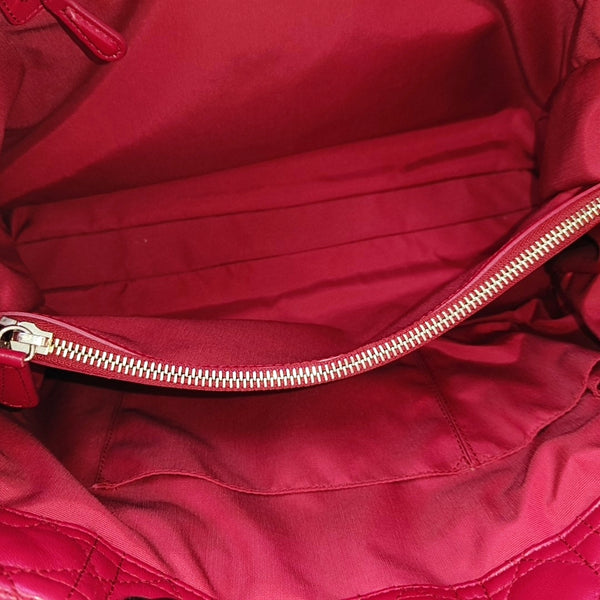 Dior Soft Cannage Lambskin Red