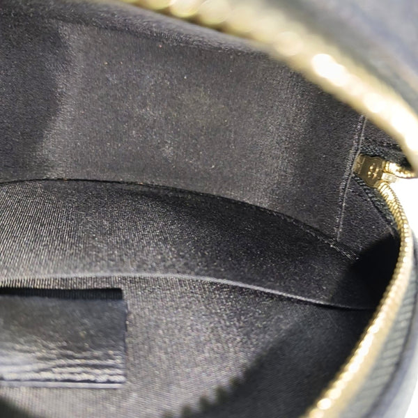 Quilted Grained Calfskin Black