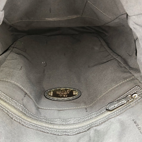 Calfskin Backpack Gray