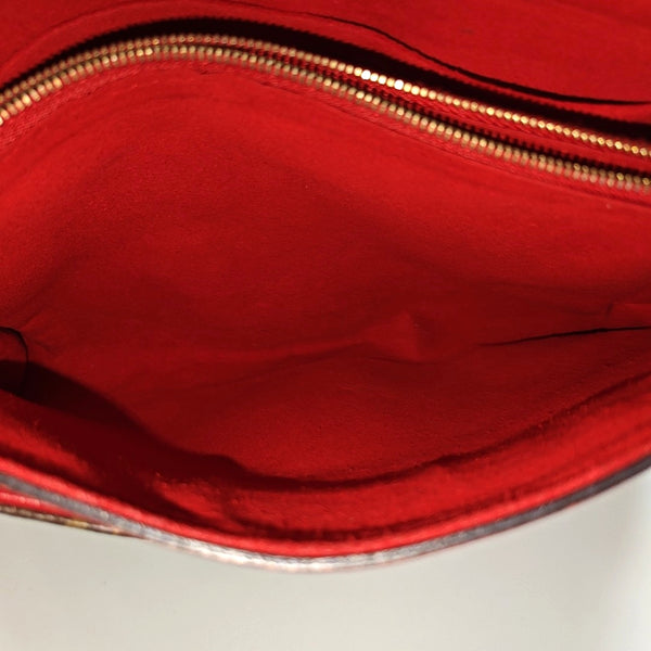 Authenticated pre-owned  Pallas Monogram Coated Canvas Brown - Shoulder Bag at Looply