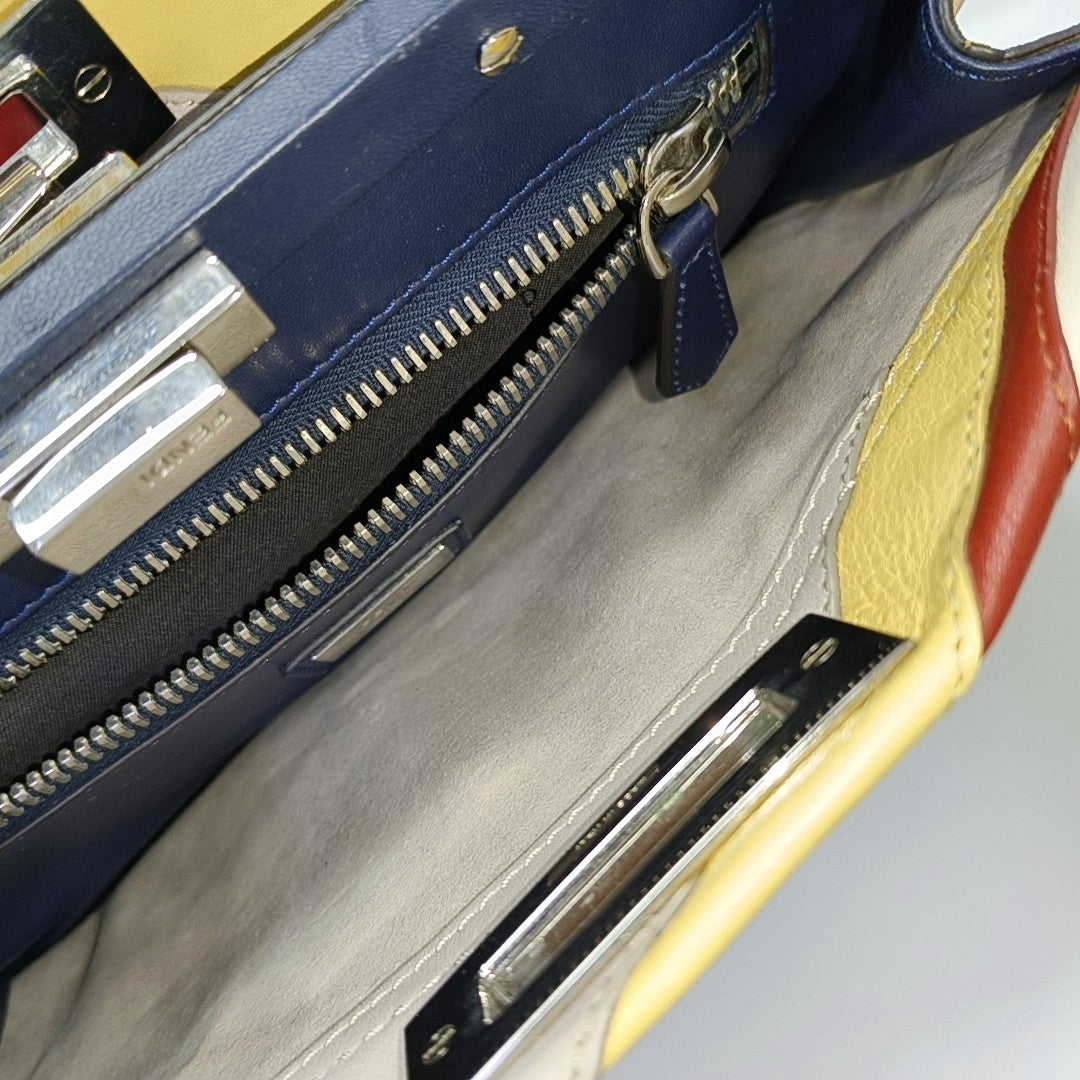 Authenticated pre-owned  Peekaboo Calfskin Multicolor - Shoulder Bag at Looply