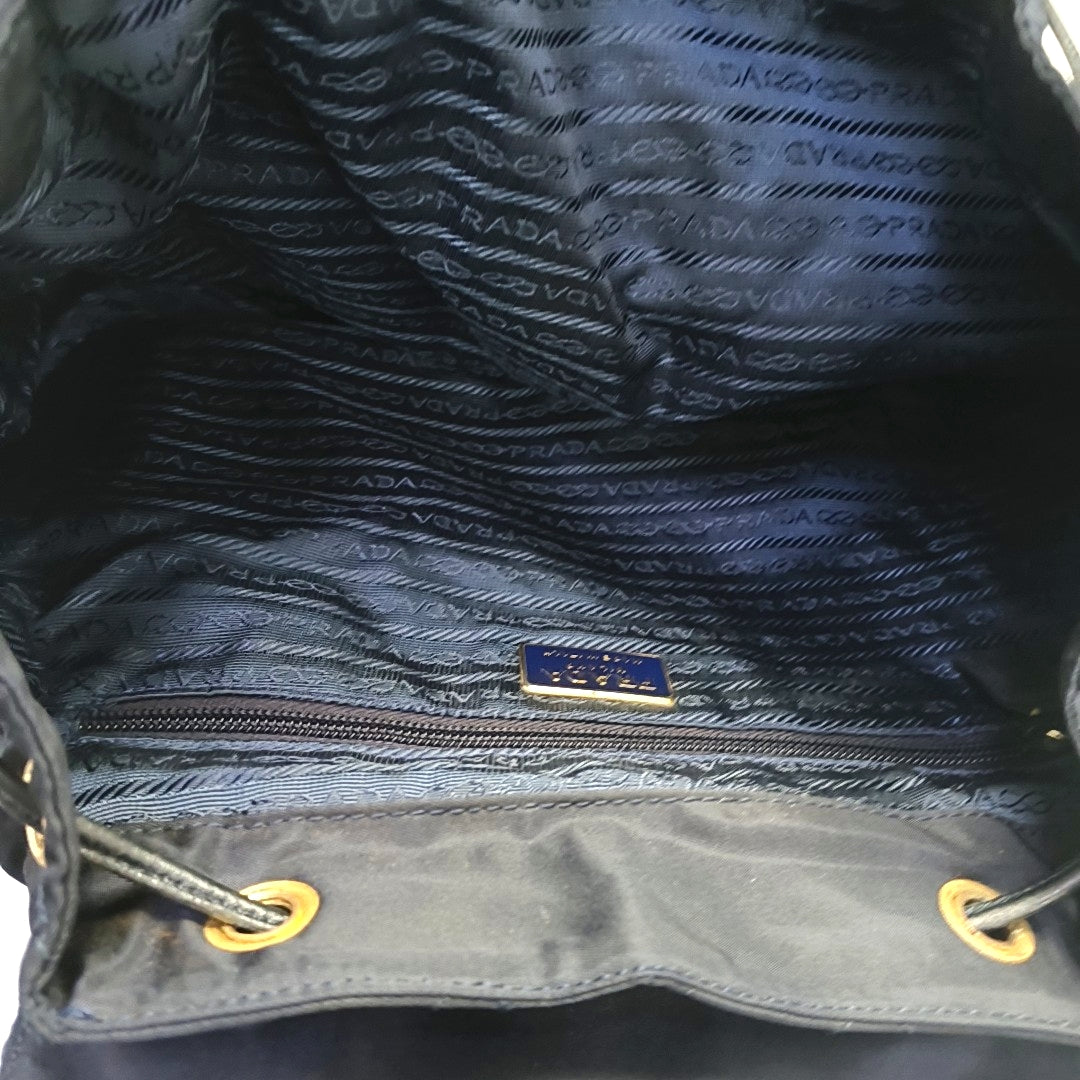 Vela Quilted Nylon Blue