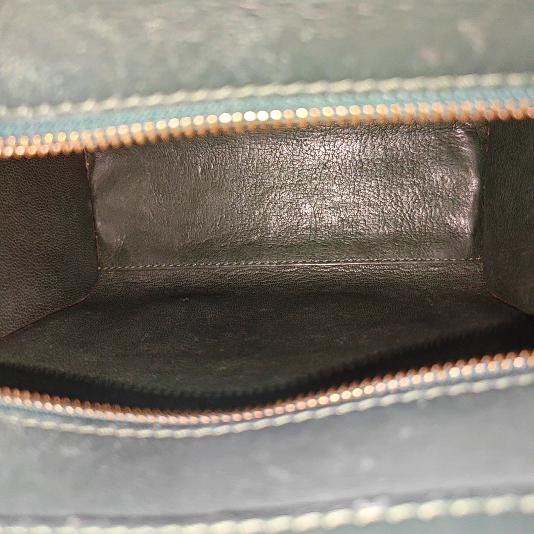 LUGGAGE Nano Calfskin Green