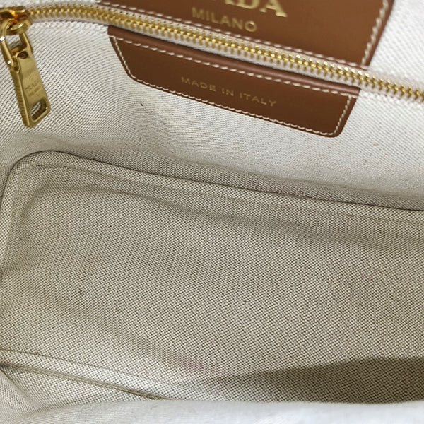 Linen Tote Bag Small White