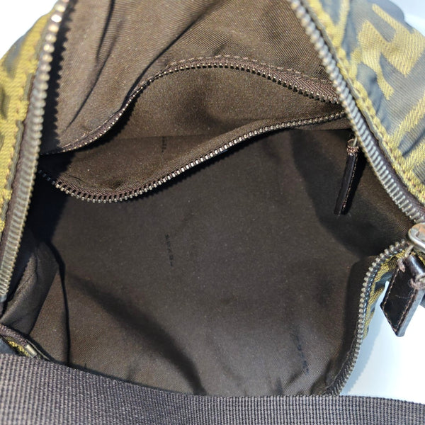 Canvas Shoulder Bag Brown