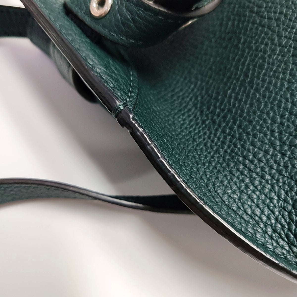 Authenticated pre-owned  Big Bag Nano Calfskin Green - Crossbody Bag at Looply