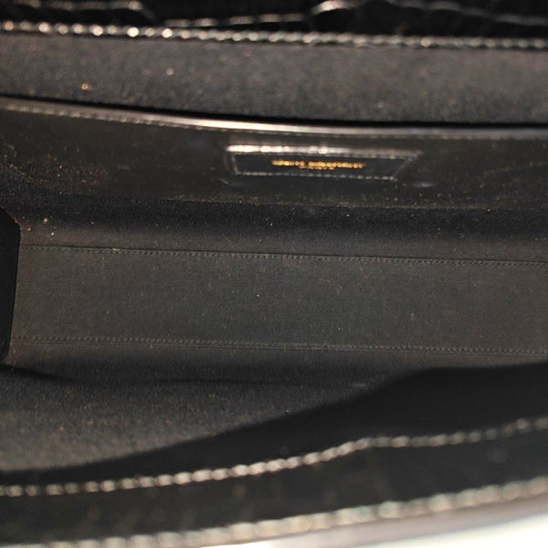 MANHATTAN Medium Calfskin Black